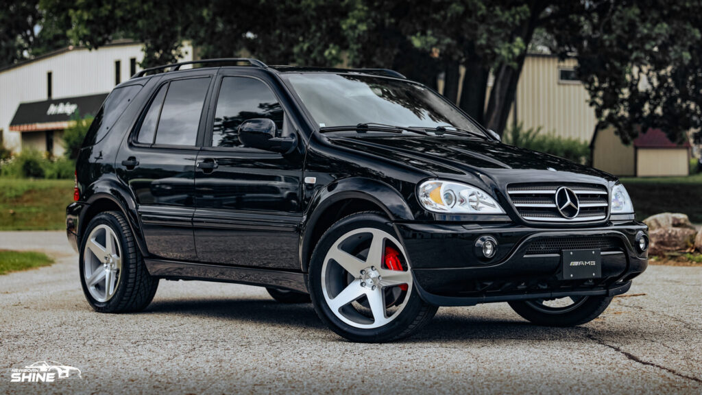 2012 Mercedez-Benz ML55 AMG Auto Detailing and Ceramic Coating - Passenger Front 2
