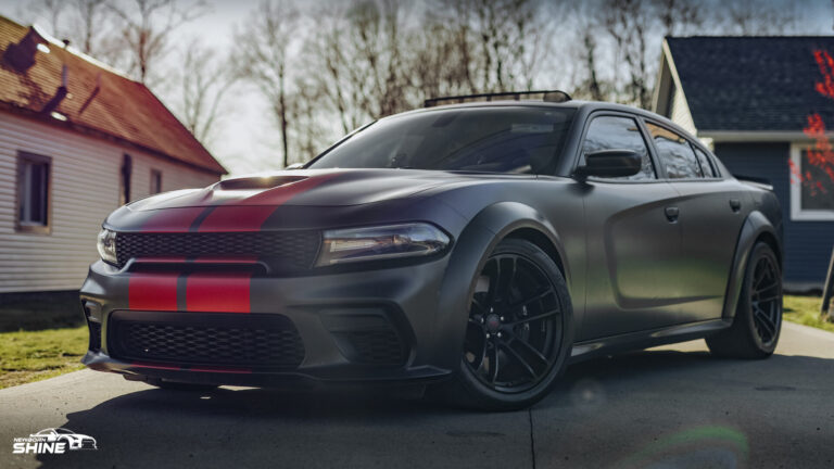 2020 Dodge Charger Scatpack Auto Detailing and Ceramic Coating - Driver Front Half Far 2