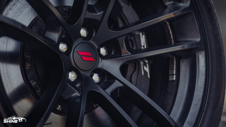 2020 Dodge Charger Scatpack Auto Detailing and Ceramic Coating - Driver Front Wheel Close