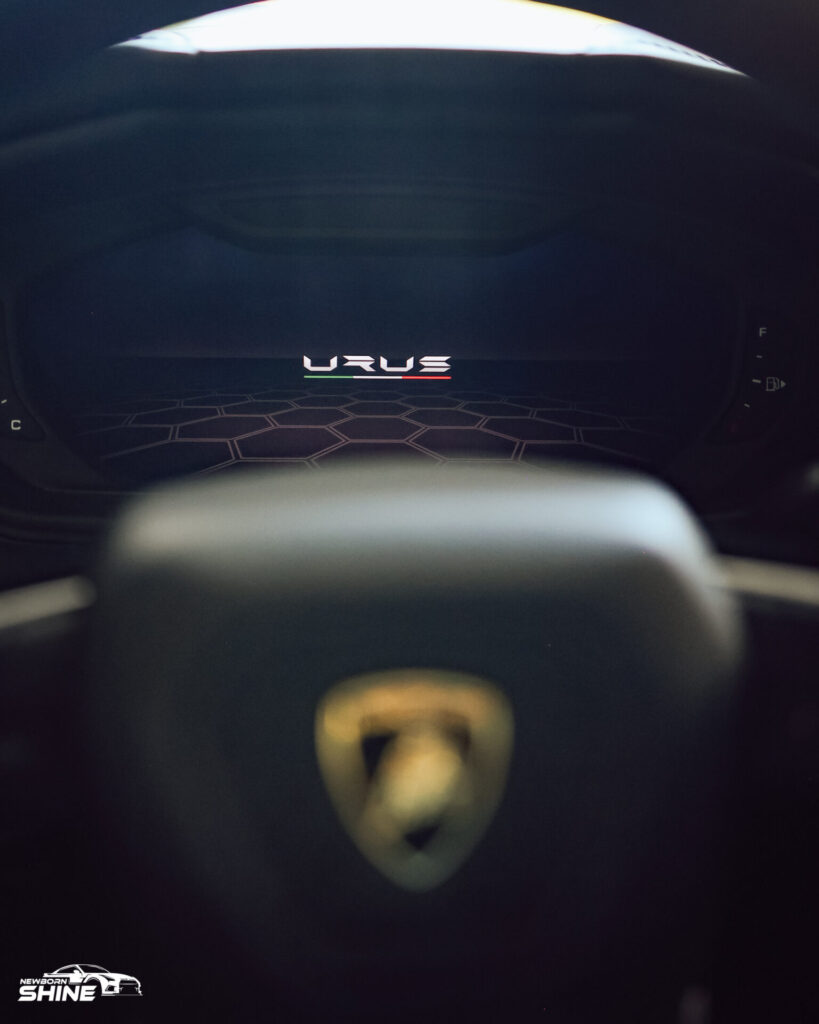 2021 Lamborghini Urus Auto Detailing and Ceramic Coating - Interior Screen 2