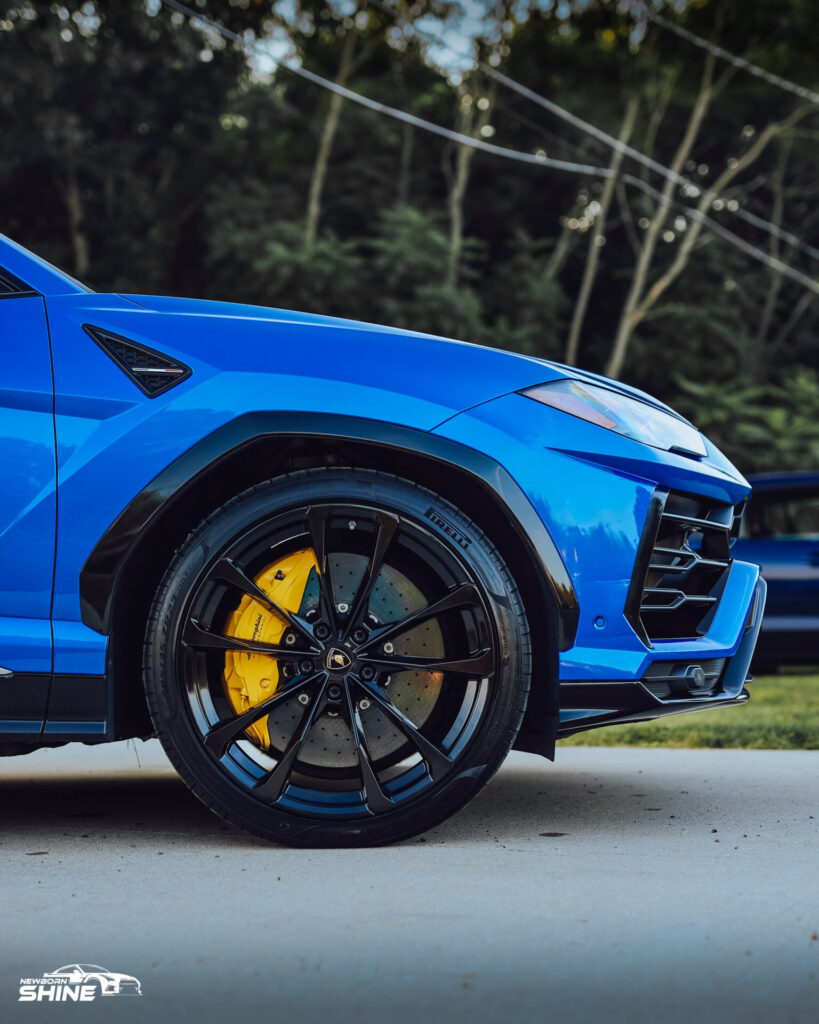 2021 Lamborghini Urus Auto Detailing and Ceramic Coating - Passenger Front Fender Mid 1