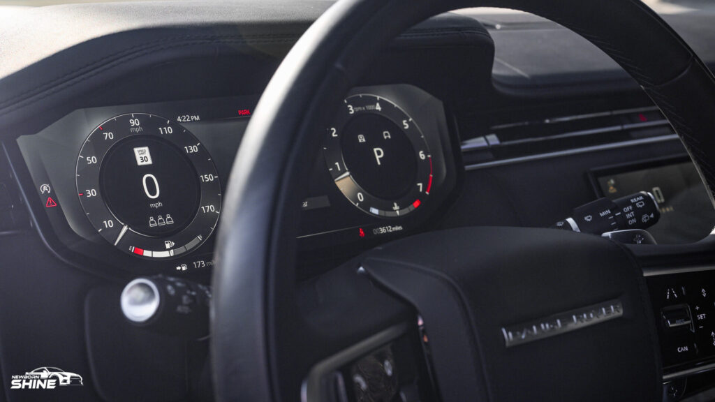 2023 Silver Range Rover Autobiography Auto Detailing - Driver Gauges Mid 2