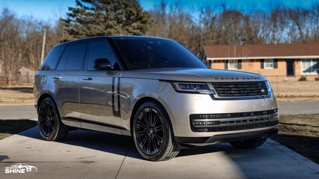 2023 Silver Range Rover Autobiography Auto Detailing - Passenger Front Half Mid 2