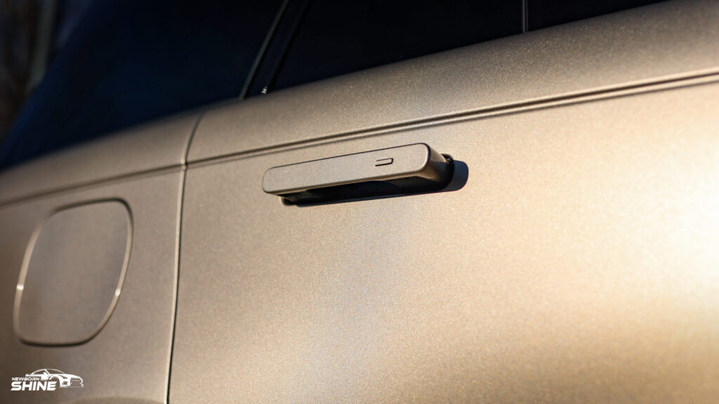 2023 Silver Range Rover Autobiography Auto Detailing - Passenger Rear Door Handle Mid