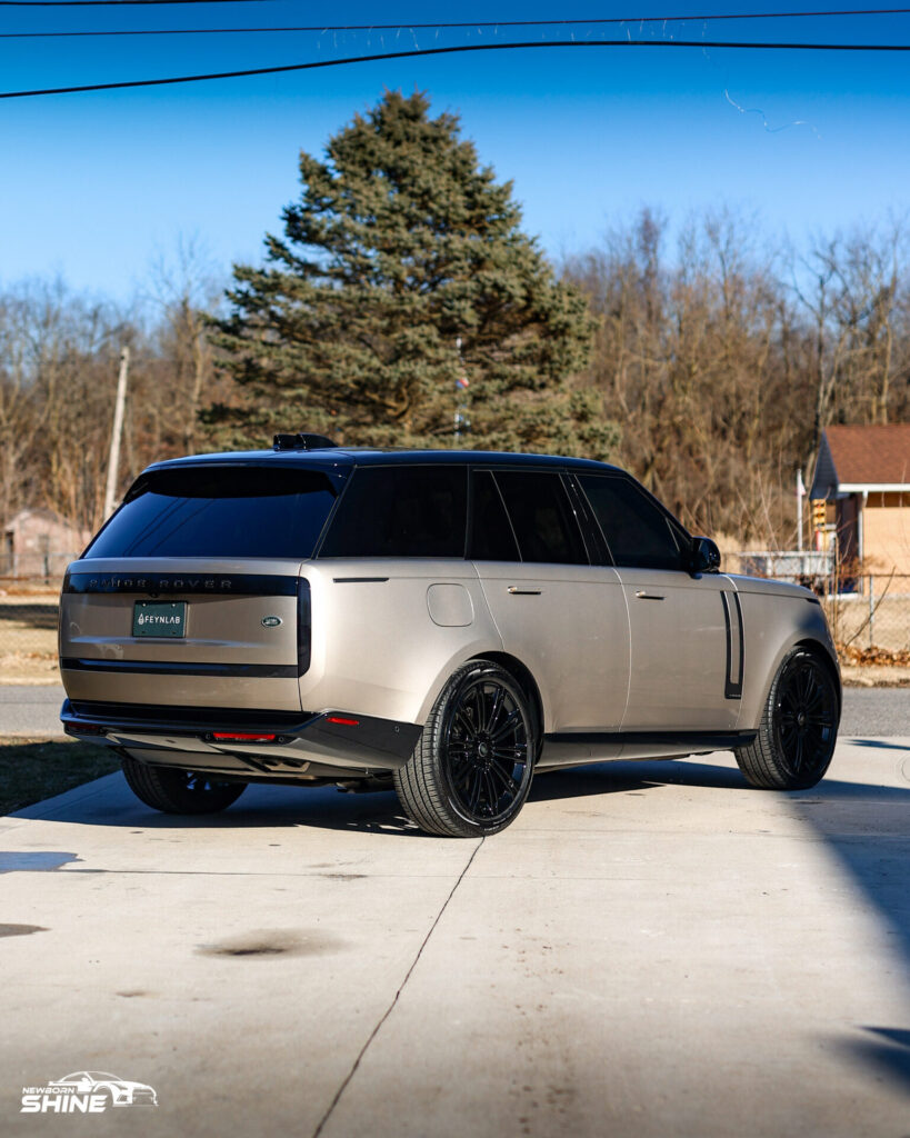 2023 Silver Range Rover Autobiography Auto Detailing - Passenger Rear Half Far 2
